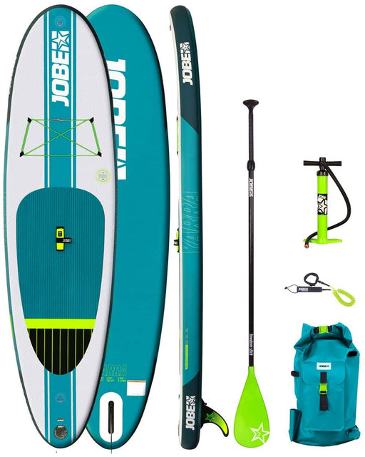 Jobe 2018 Aero Yarra Inflatable Stand Up Paddle Board 10'6 x 32 INC Paddle, Backpack, Pump & Leash