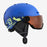 Salomon Kids Grom Visor Helmet, Medium/53-56cm, Pop Blue Mat