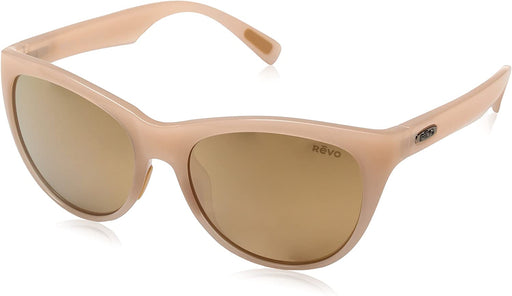 Revo Womens Polarized Sunglasses Barclay Cat Eye Frame 54 mm