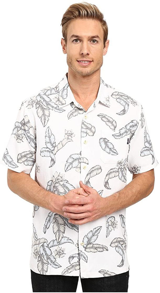 O'NEILL Mens Jack Palm Grande Button Up Short-Sleeve Shirt