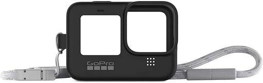 Sleeve + Lanyard, Black (HERO9 Black) - Official GoPro Accessory (ADSST-001)