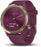 Garmin vivomove HR Sport, Hybrid Smartwatch for Men and Women, Merlot-Gold Small Medium 010-01850-17