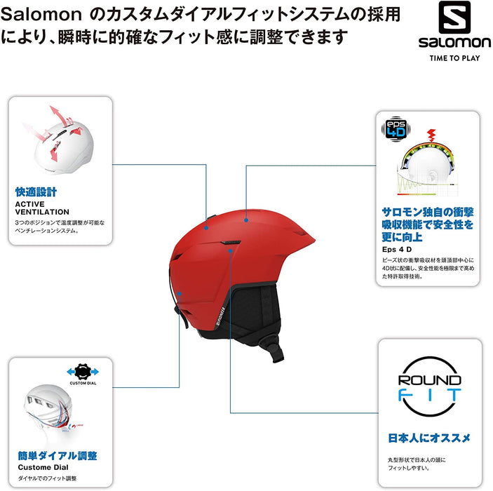 Salomon Snow-Sports-Helmets Salomon Pioneer Lt Snow Helmet - Medium