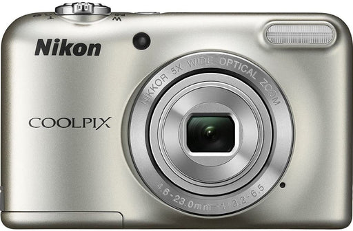 Nikon Coolpix L29 16.1 MP Point and Shoot Camera with 5x Optical Zoom (Silver)