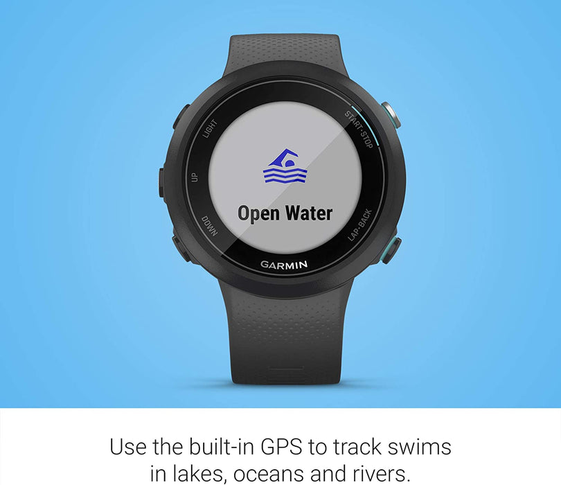 Garmin Swim 2, GPS Swimming Smartwatch for Pool and Open Water, Underwater Heart Rate, Records Distance, Pace, Stroke Count and Type