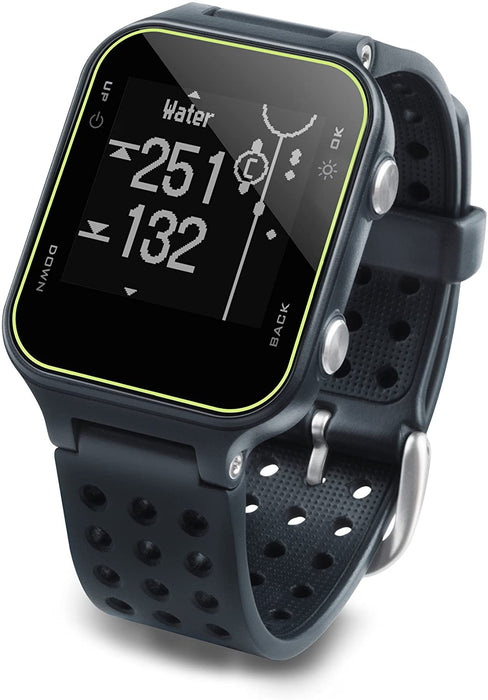 Garmin Approach S20, GPS Golf Watch with Step Tracking, Preloaded Courses, Slate