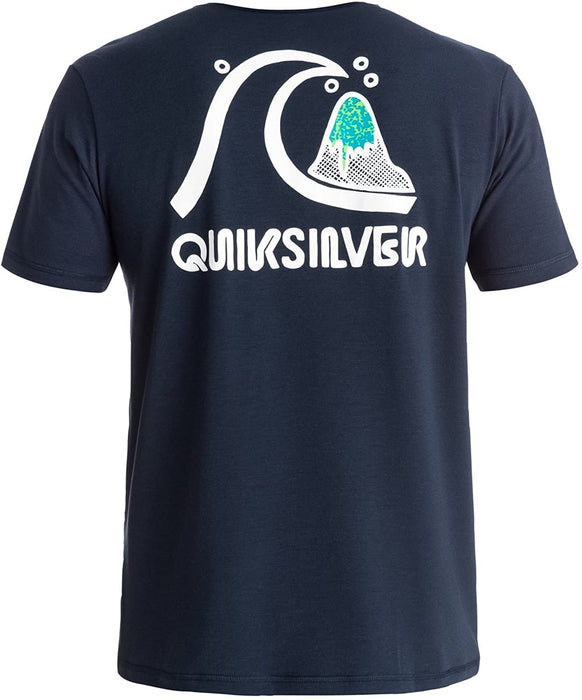 Quiksilver Men's Bubble Amphibian Short Sleeve Rashguard