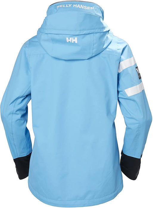 Helly Hansen Women's Salt Waterproof Windproof Breathable Performance Sailing Rain Jacket with Hood