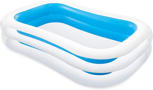 Intex Swim Center Family Inflatable Pool, 103" X 69" X 22", for Ages 6+