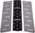 Hyperlite Mid-Size Corduroy Front Traction Pad Black/Grey