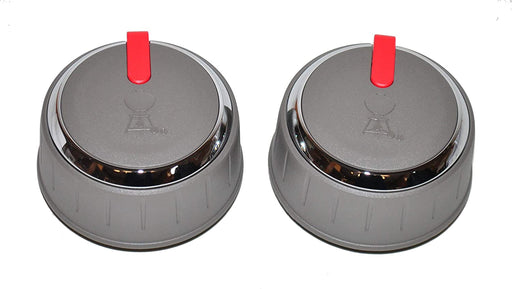 Weber 66048 Set of 2 Control knobs for Genesis II E/SE Series (Model Years 2017 and Newer).