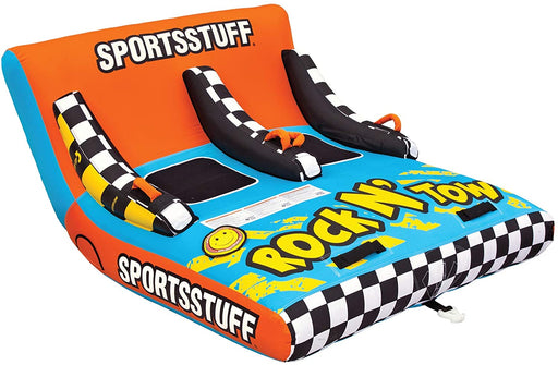 Sportsstuff Rock N' Tow, Towable Tube for Boating with 1, 2, and 3 rider Options