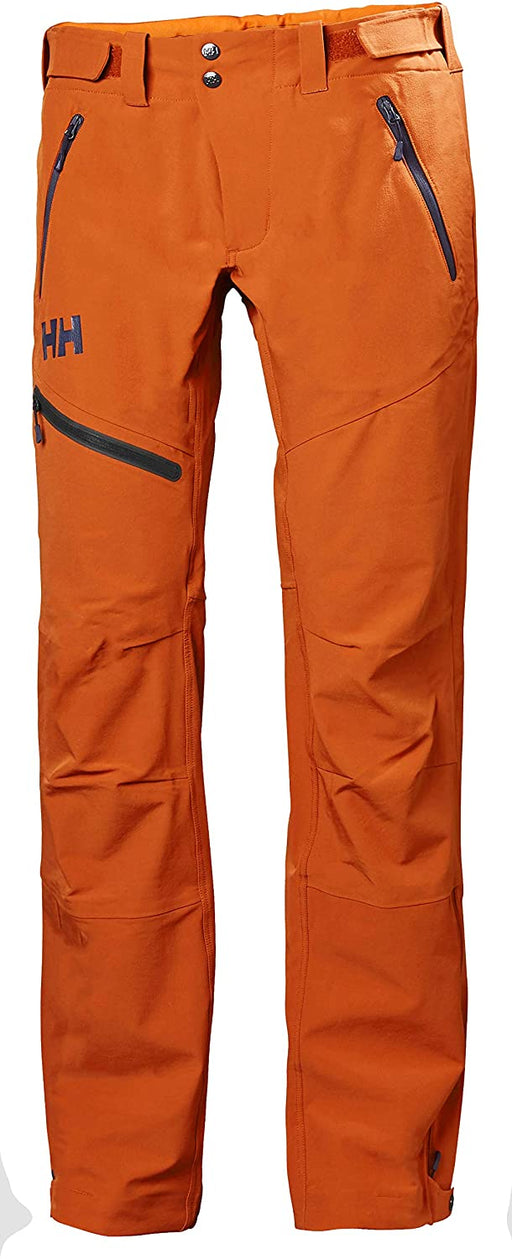Helly-Hansen Mens Odin Huginn Breathable Waterproof Hiking Pants, Blaze Orange, Large