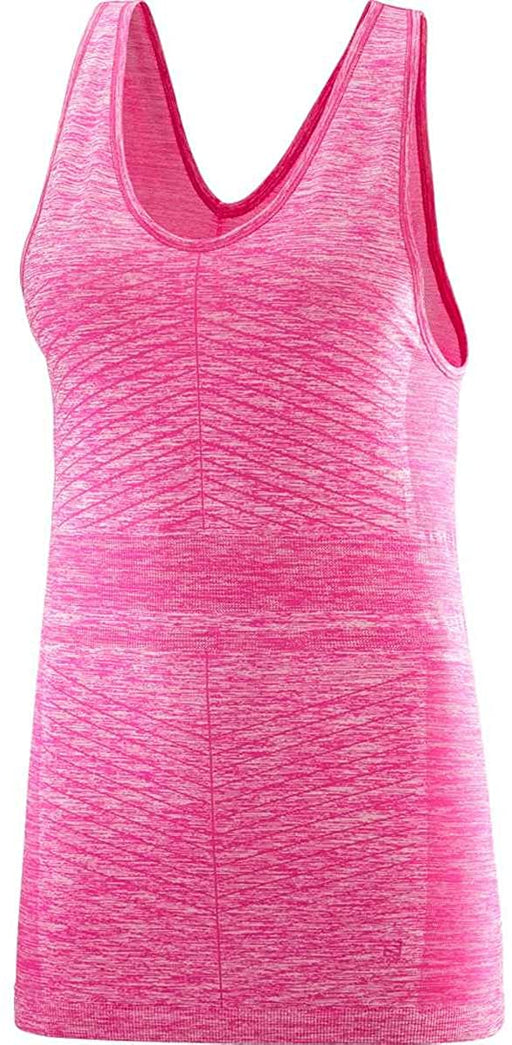 Salomon Women's Elevateove'On Tank, Pink Yarrow, X-Small
