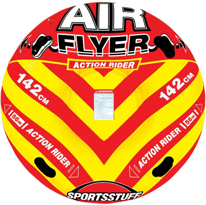 SPORTSSTUFF AIR FLYER Snow Tube , Red/Yellow, 56-Inch