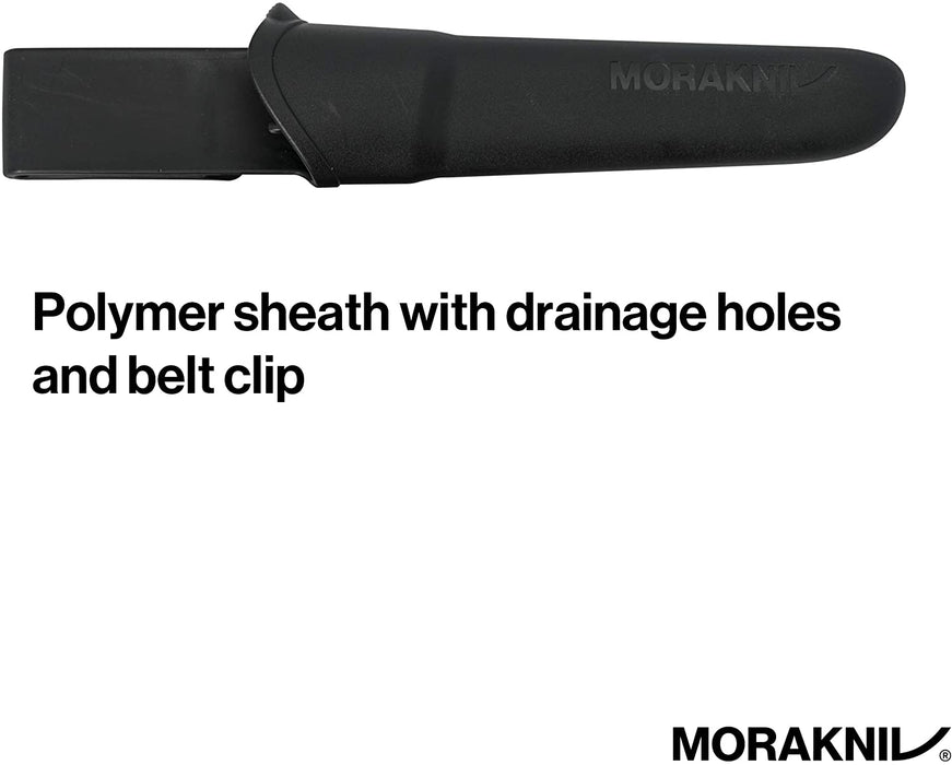 Morakniv Companion Spark 3.9-Inch Fixed-Blade Outdoor Knife and Fire Starter