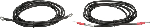 Quicksilver Battery Cable Kit Set 88439A50-12-Foot 4-Gauge Battery Cables with Terminal Ends, Set of 2