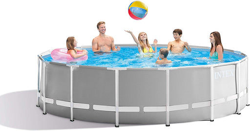 Intex Round Prism Frame Pool Set | 15ft x 48" | 26725EH model