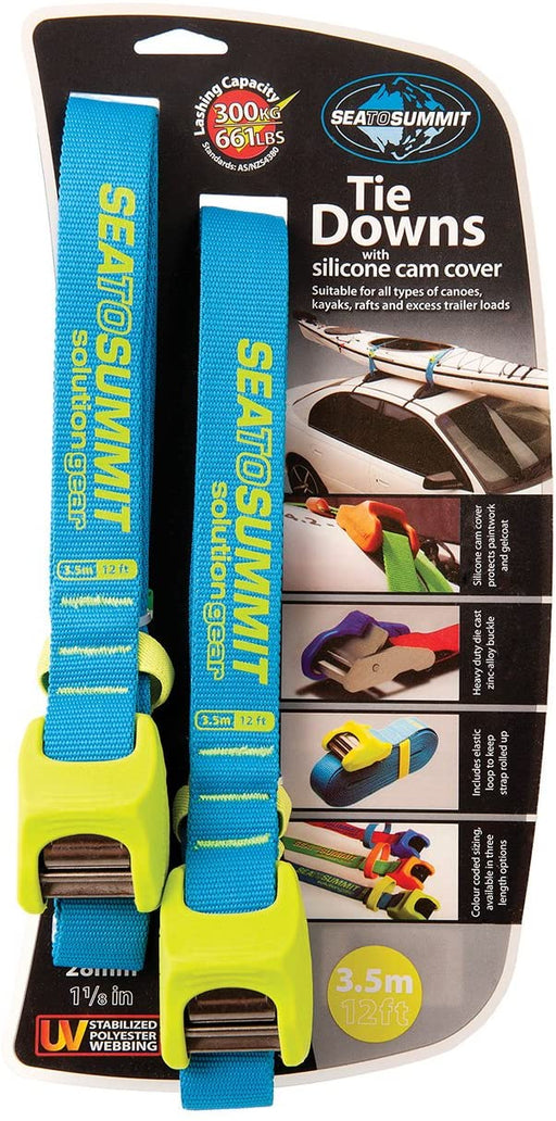 Sea to Summit Tie Down Strap 4.5 m, Colour Lime/Orange