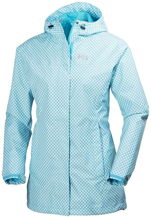 Helly Hansen Women's Bellevue Hooded Lightweight Packable Waterpoof Breathable Raincoat Jacket