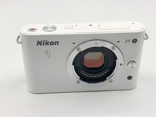 Nikon 1 J1 10.1 MP HD Digital Camera Body Only (White)