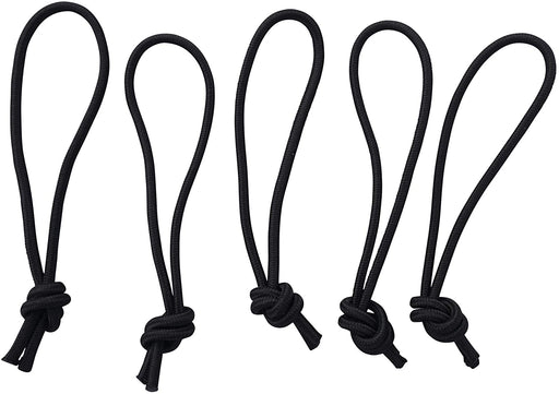 Ho Stevie! Leash String Loop Cord for Surfboard, Longboard and SUP (Black) 5-Pack