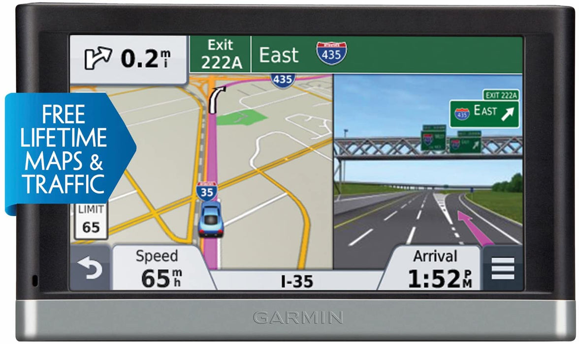 Garmin nüvi 2497LMT 4.3-Inch Portable Vehicle GPS with Lifetime Maps and Traffic
