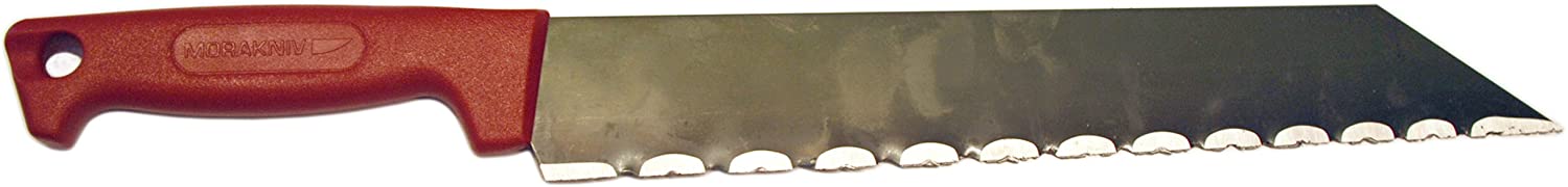 Morakniv Craftsmen 7350 Insulation Knife with Serrated Stainless Steel Blade, 13.8-Inch