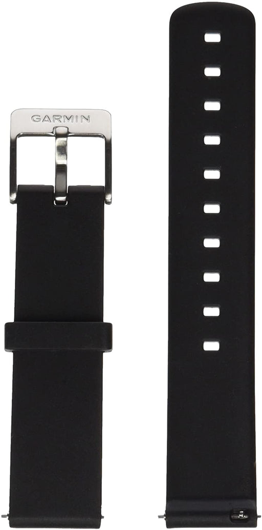Garmin Vivomove Replacement Neutral and Sporty Band Fitness Tracker for Smartphone, Black