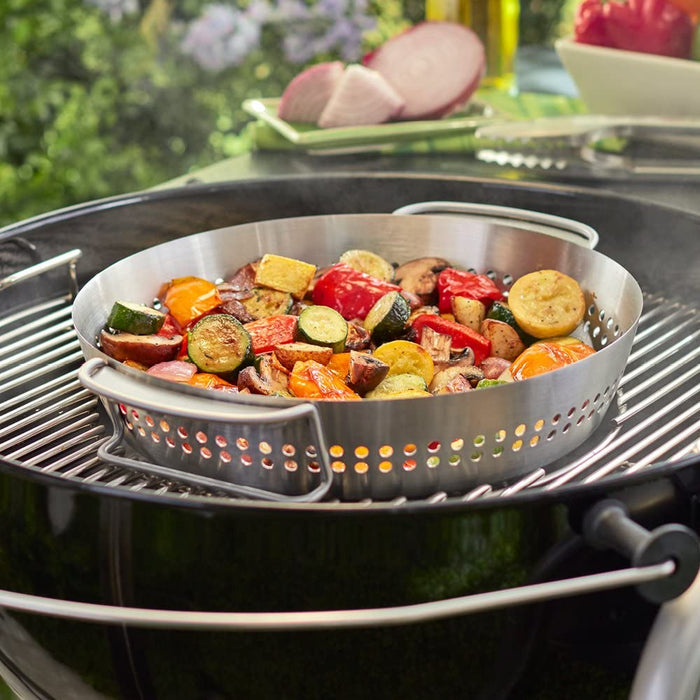 Weber 8838 Gourmet Barbeque System Poultry Roaster Insert