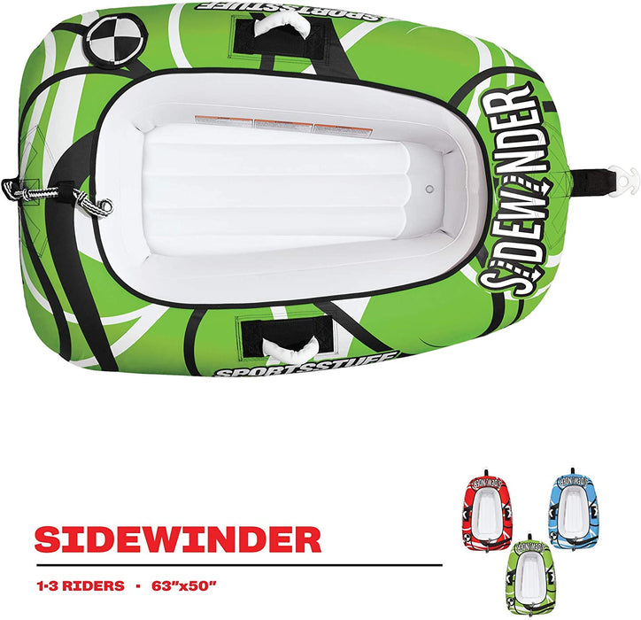 Sportsstuff Sidewinder | 1-3 Rider Towable Tube for Boating