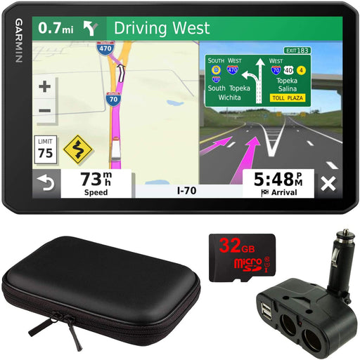 Garmin dezl OTR700 7" GPS Truck Navigator (010-02313-00) with Accessory Bundle
