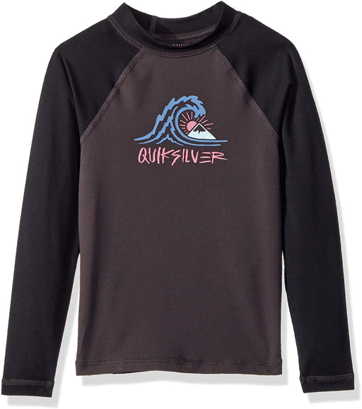 Quiksilver Boys' Little Bubble Dream Long Sleeve Surf Tee Rashguard