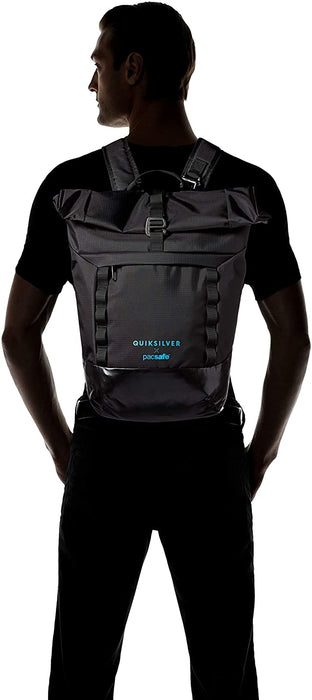 Quiksilver Men's PACSAFE X QS Dry Backpack, black, 1SZ