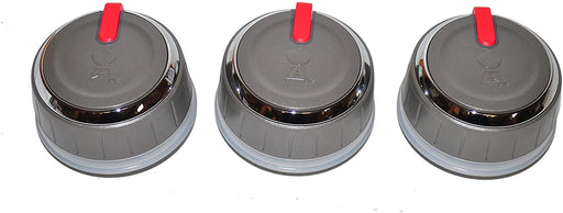 Weber 66753 3pk Control Knobs for Genesis II LX Series Grills