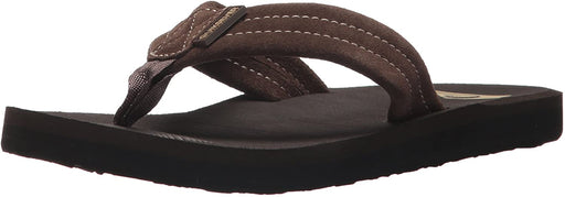 Quiksilver Kids' Carver Suede Youth Flip-Flop Sandal