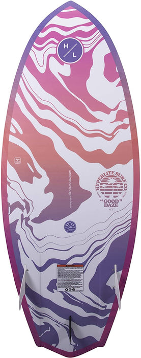Hyperlite Good Daze 4.7 Womens Wakesurfer Purple/Floral 4ft 7in
