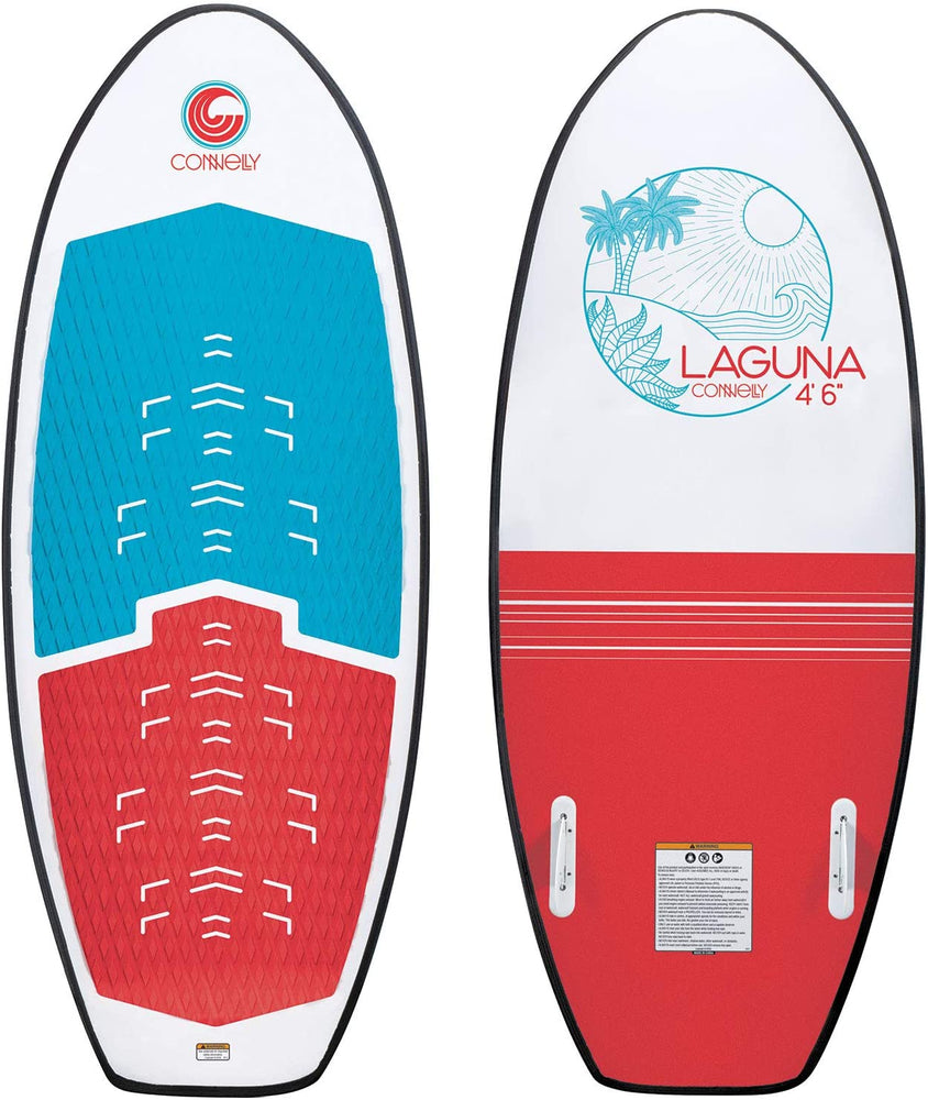 CWB Connelly Laguna Wakesurf Board with Proline Surf Rope, Multi