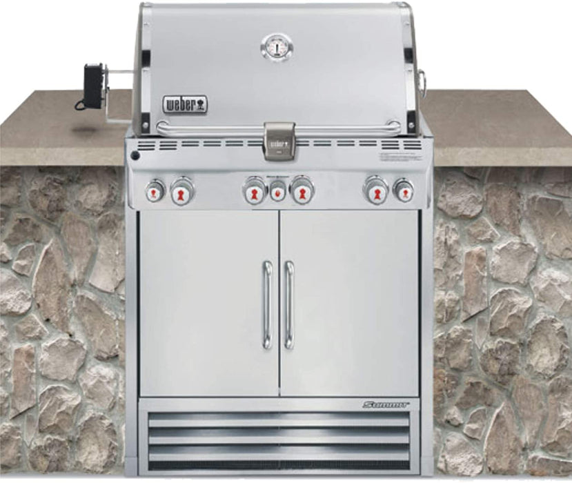 Weber Summit S-460 Built-In Liquid Propane in Stainless Steel Grill