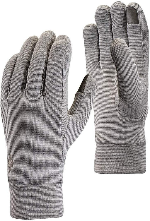 Black Diamond BD801047SLATSM_1 Lightweight Wooltech Gloves, Slate, Small