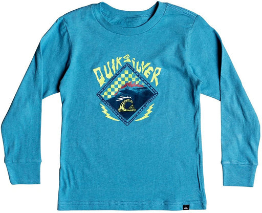 Quiksilver Boys' Little Hb Check Youth Long Sleeve Tee Shirt