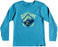 Quiksilver Boys' Little Hb Check Youth Long Sleeve Tee Shirt