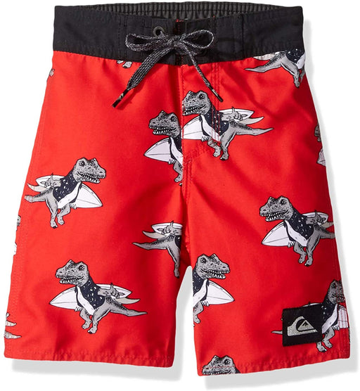 Quiksilver Boys' Little Everyday Dinos 14 Boardshort Swim Trunk