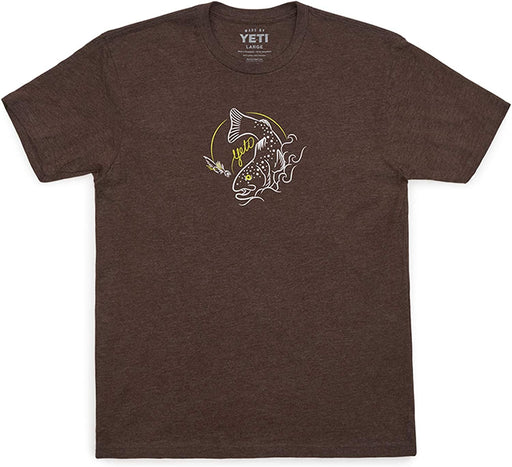 YETI Brown Trout Short Sleeve T-Shirt