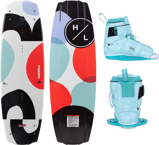 Hyperlite Maiden Womens Wakeboard W/Viva Bindings