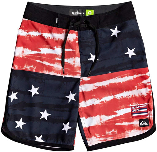Quiksilver Boys' Big Everyday Freedom Quad Youth 17 Boardshort Swim Trunk