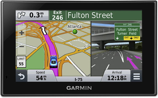 Garmin Nuvi 2539LMT GPS Navigator with Spoken Turn-By-Turn Directions, Lifetime Map Updates, Speed Limit Display, Traffic Updates