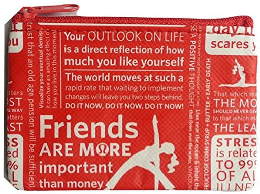 NEW Lululemon Zipper Pouch for Credit Cards ID Lipsticks keys Foundation Money Coin Purse 3" x 4.5"