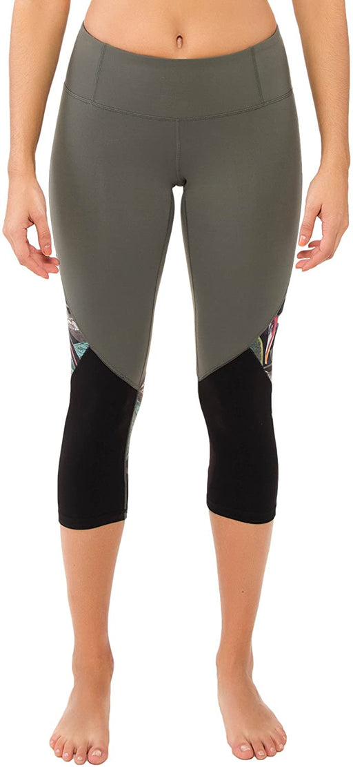 Body Glove Women's Crossover Agave Flex Capri Leggings