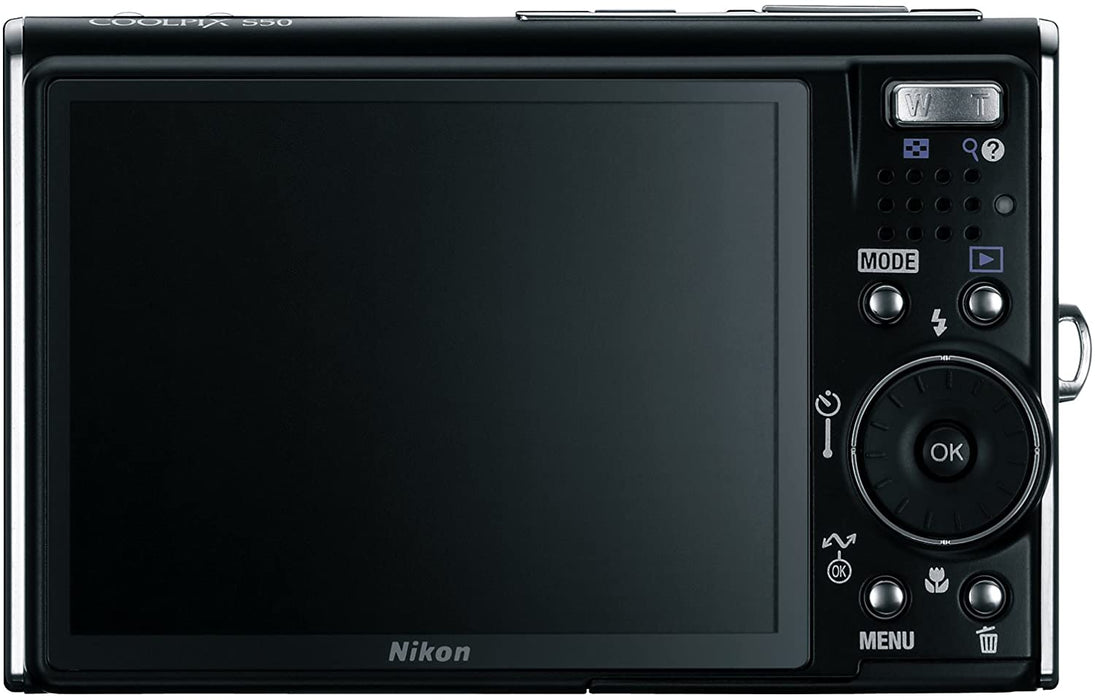 Nikon Coolpix S50 7.2MP Digital Camera with 3x Optical Vibration Reduction Zoom (Black)
